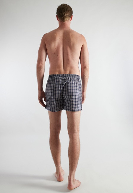 TOM TAILOR Herren Boxershort blau kariert 5er Pack