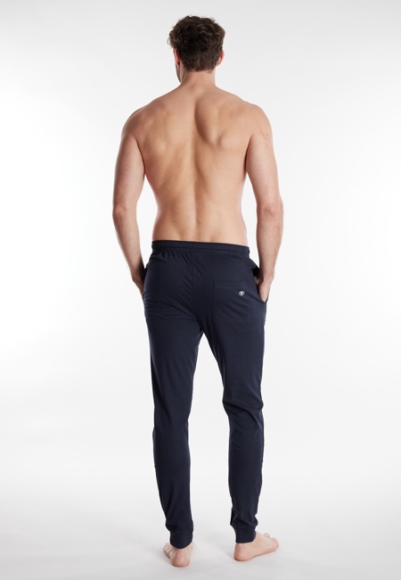 TOM TAILOR Herren Lange-Hose blau uni