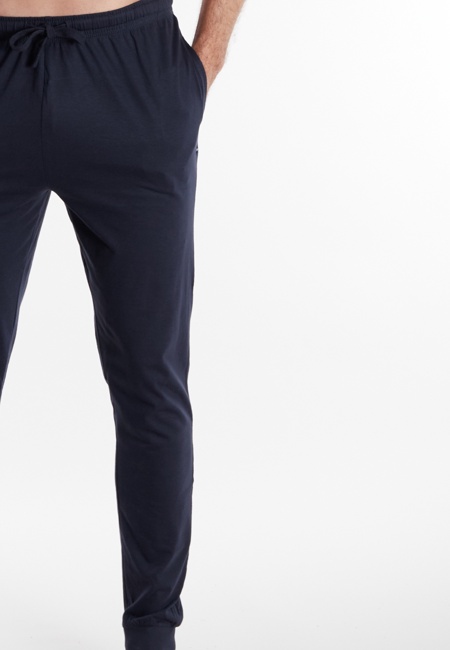 TOM TAILOR Herren Lange-Hose blau uni