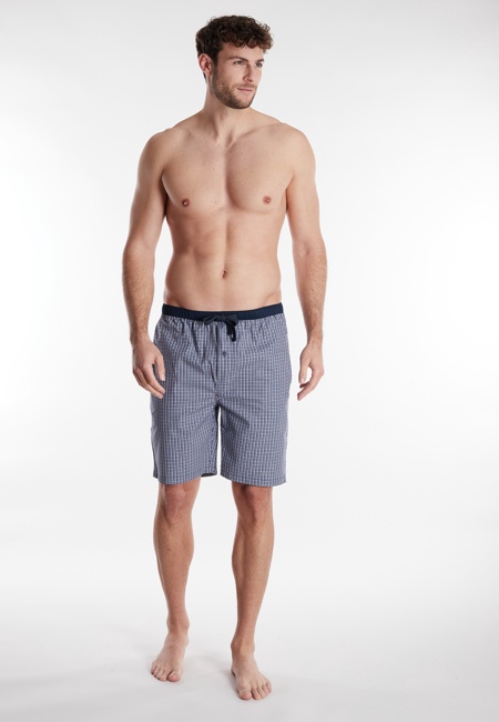 TOM TAILOR Herren Bermuda blau kariert