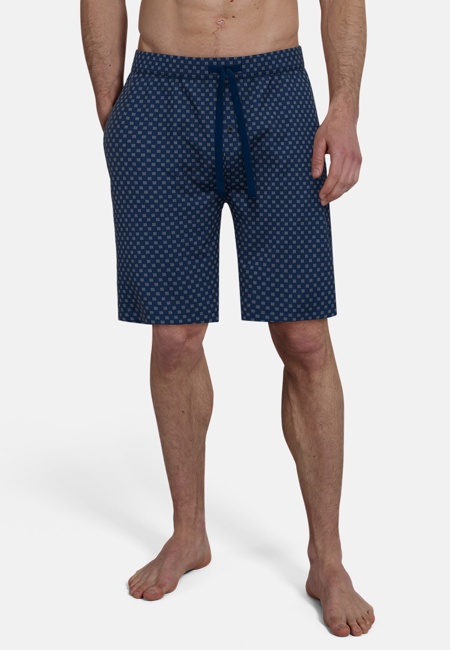 TOM TAILOR Herren Bermuda blau bedruckt