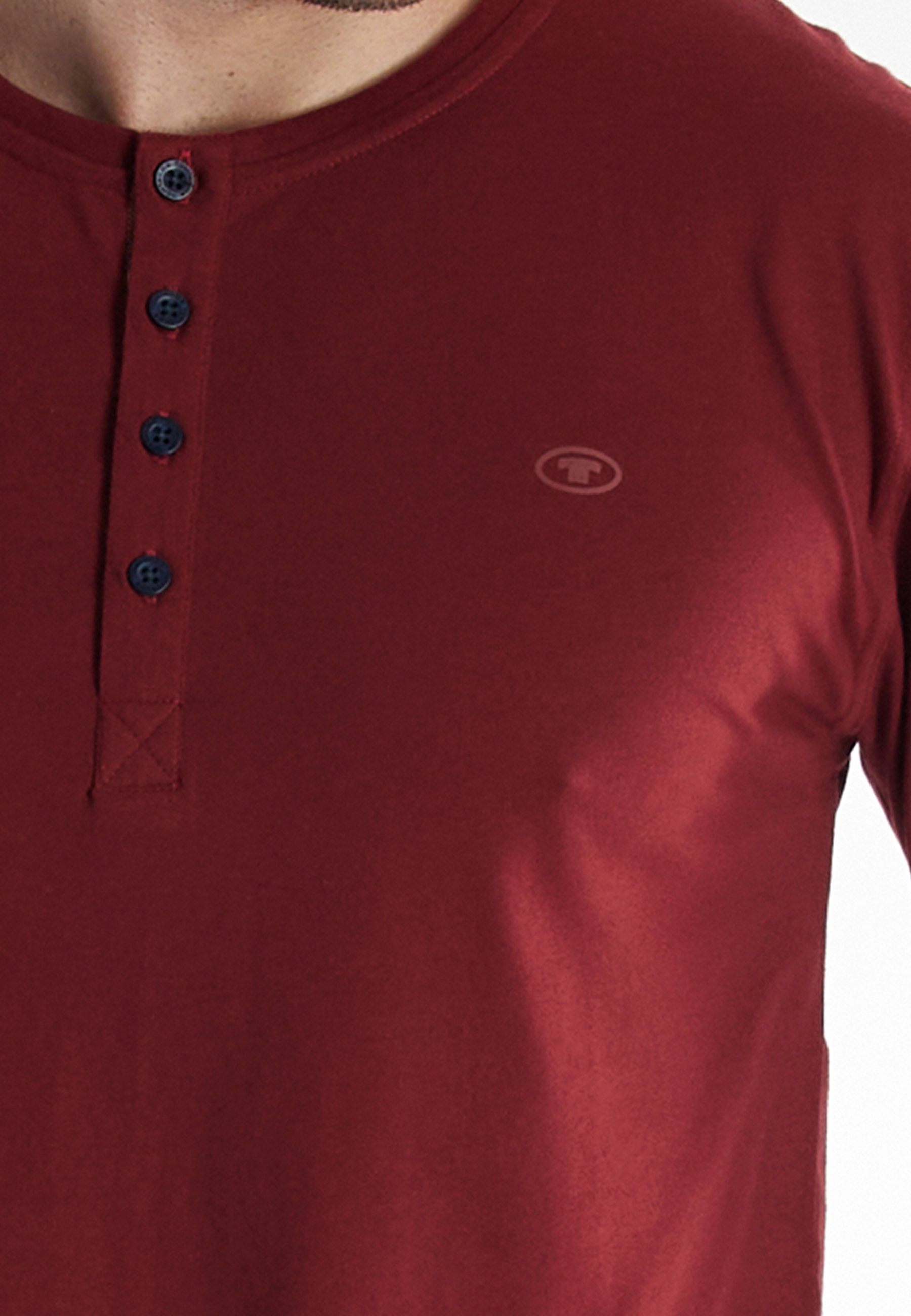 TOM TAILOR Herren Pyjama rot kariert