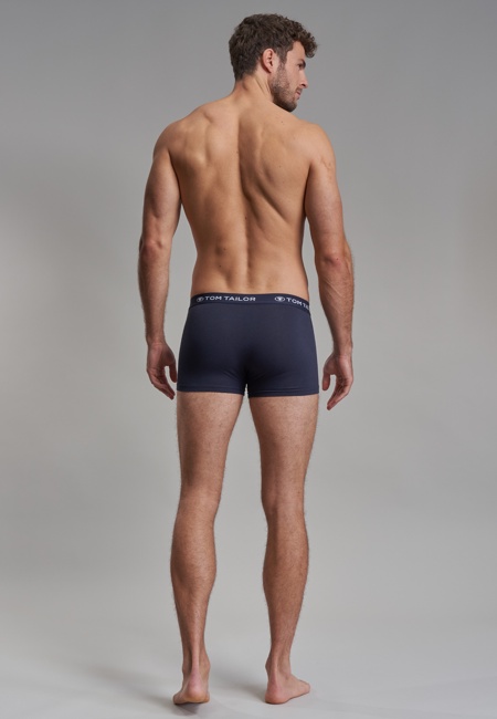 TOM TAILOR Herren Hip Pants blau uni 5er Pack