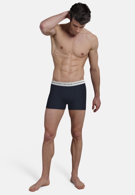 TOM TAILOR Herren Pants blau uni