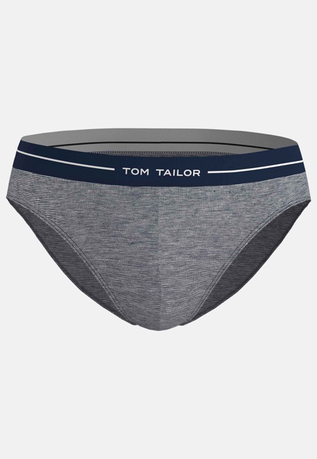 TOM TAILOR Herren Slip blau uni