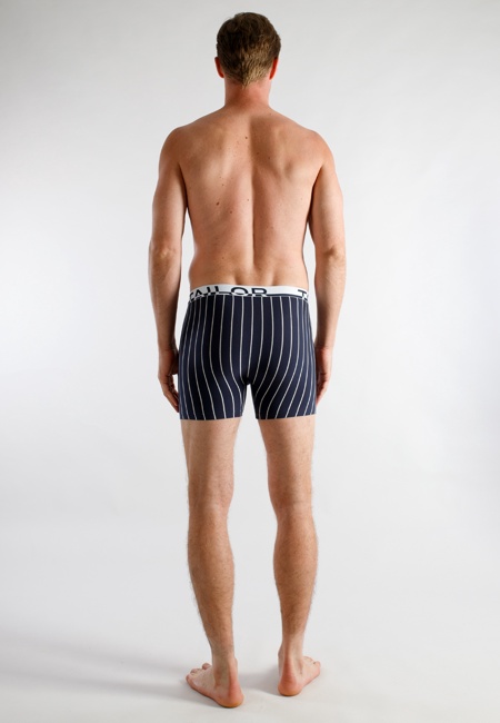 TOM TAILOR Herren Long-Pants blau bedruckt 2er Pack