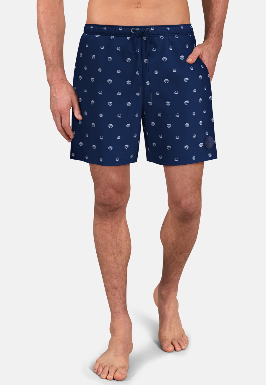 CECEBA Herren Badehose blau minimal