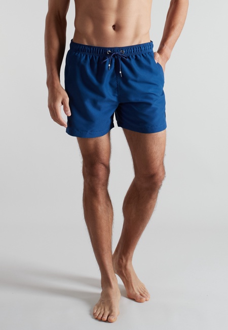 CECEBA Herren Badeshorts blau uni