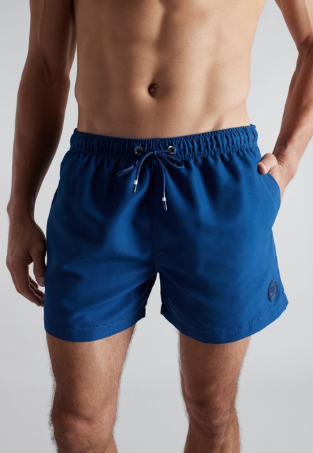 CECEBA Herren Badeshorts blau uni