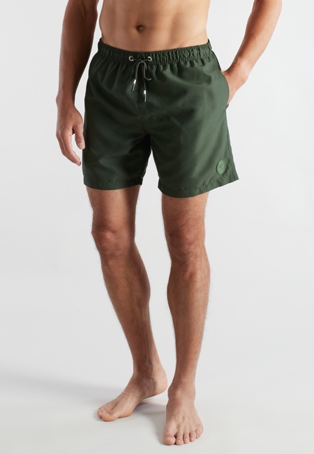 CECEBA Herren Badeshorts grün uni