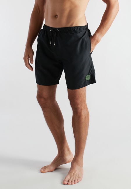 CECEBA Herren Badeshorts schwarz uni