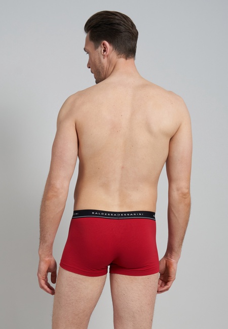 Herren Short-Pants schwarz melange 3er Pack