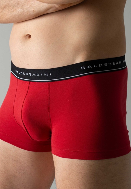 Herren Short-Pants schwarz melange 3er Pack