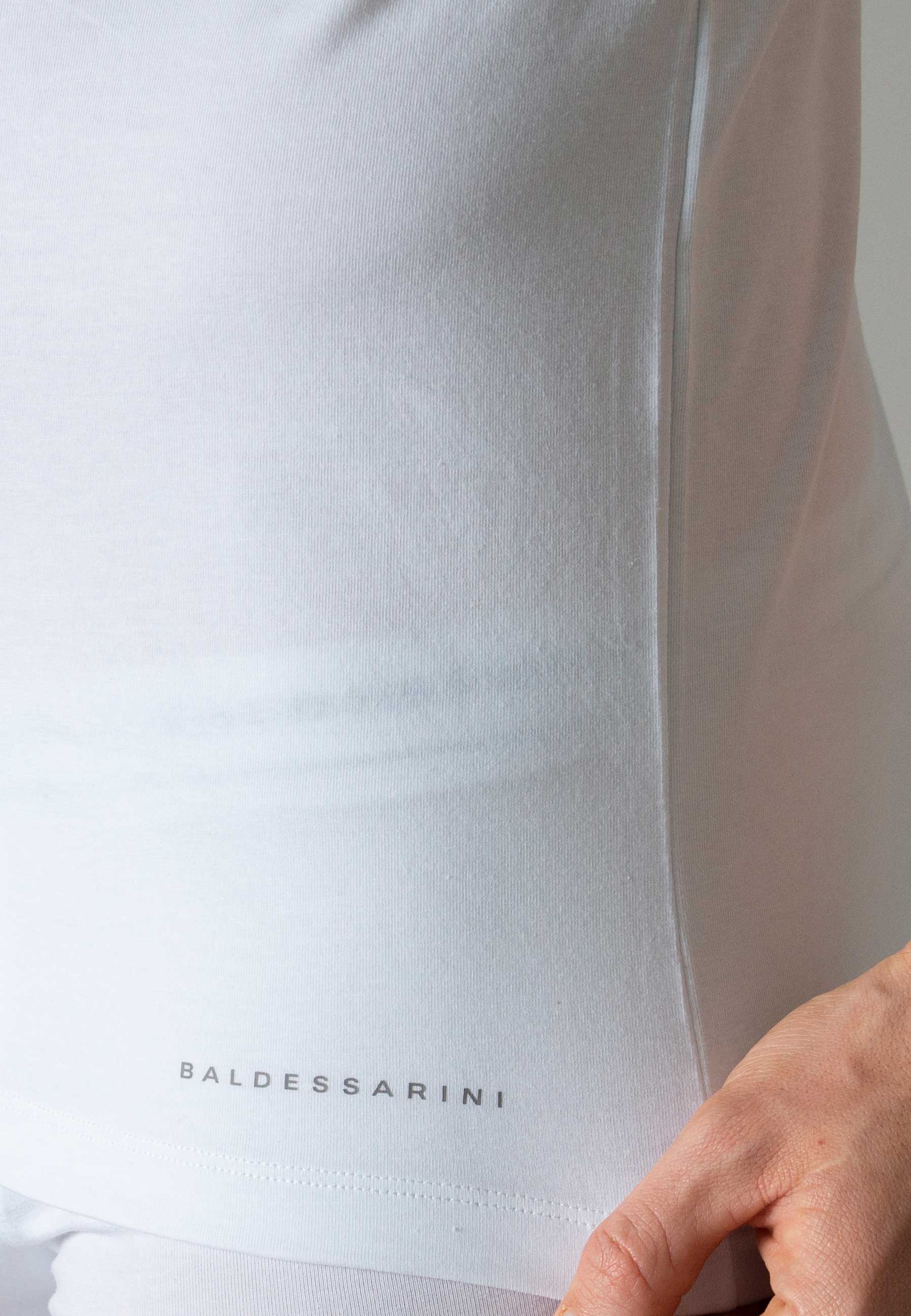 Herren T-Shirt weiß uni 2er Pack