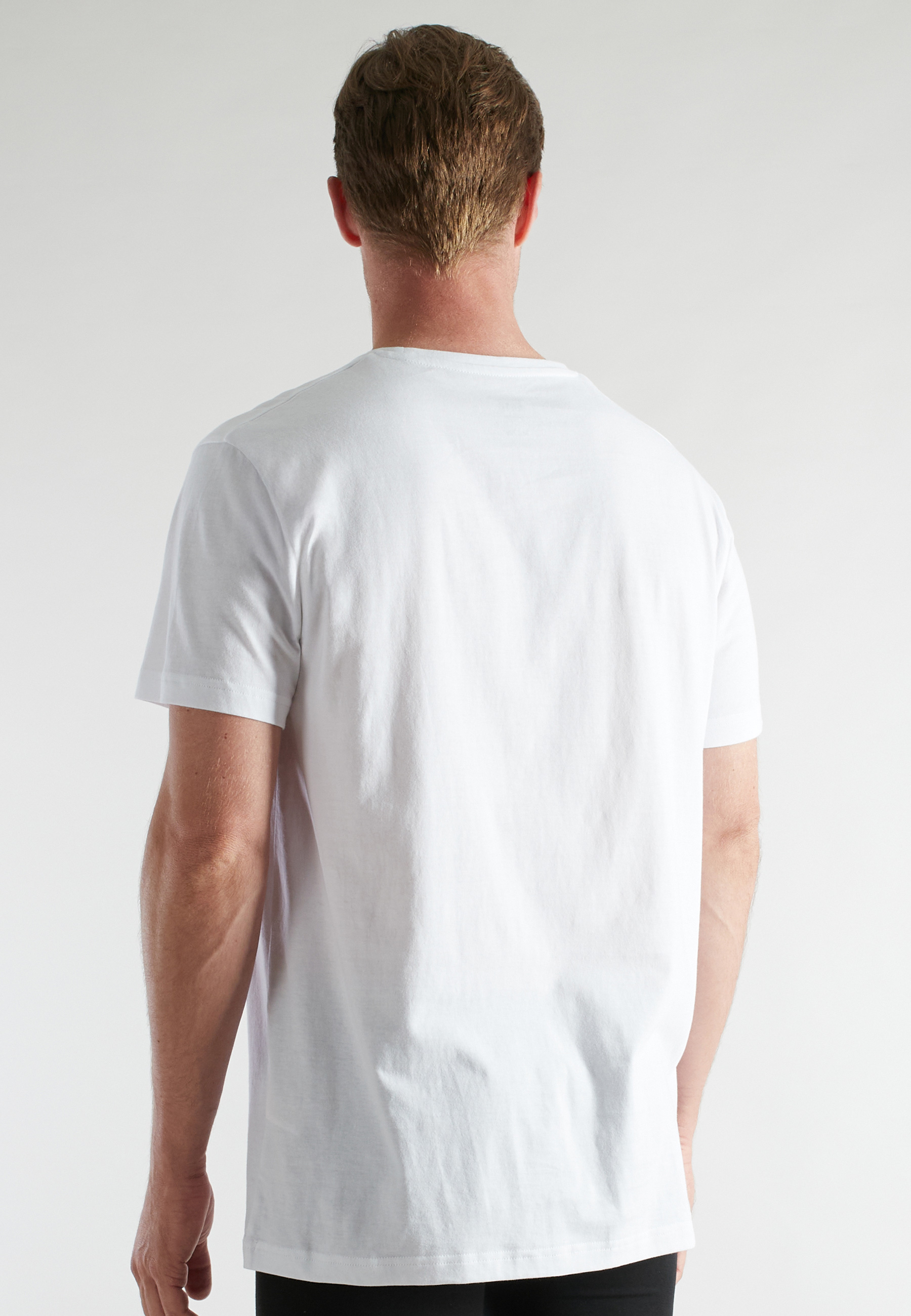 VfB Herren Shirt weiß uni 2er Pack