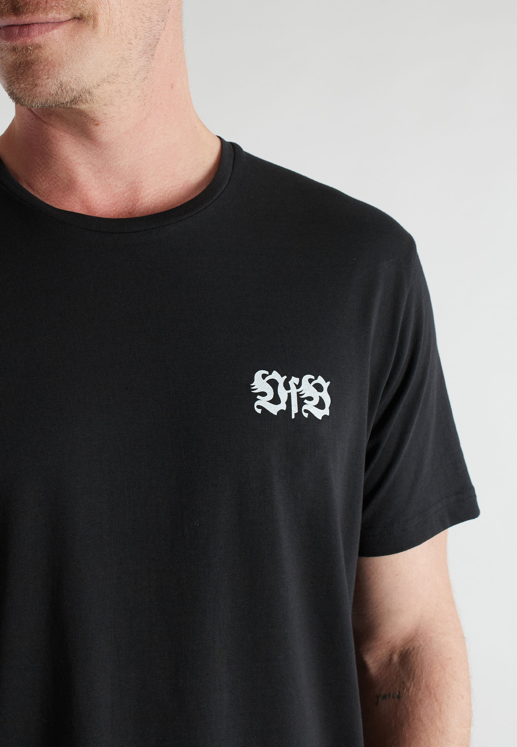 VfB Herren Shirt schwarz uni 2er Pack