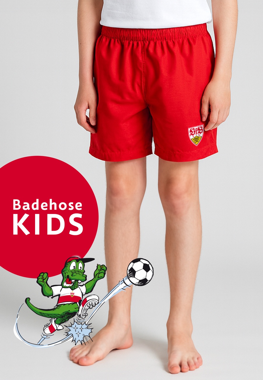 VfB Jungen Badehose rot