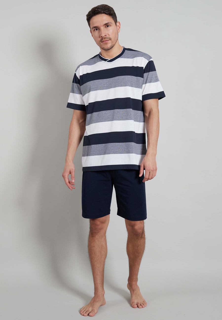 GÖTZBURG Shorty blau melange 1er Pack