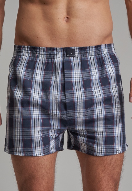 GÖTZBURG Herren Boxershort blau 4er Pack