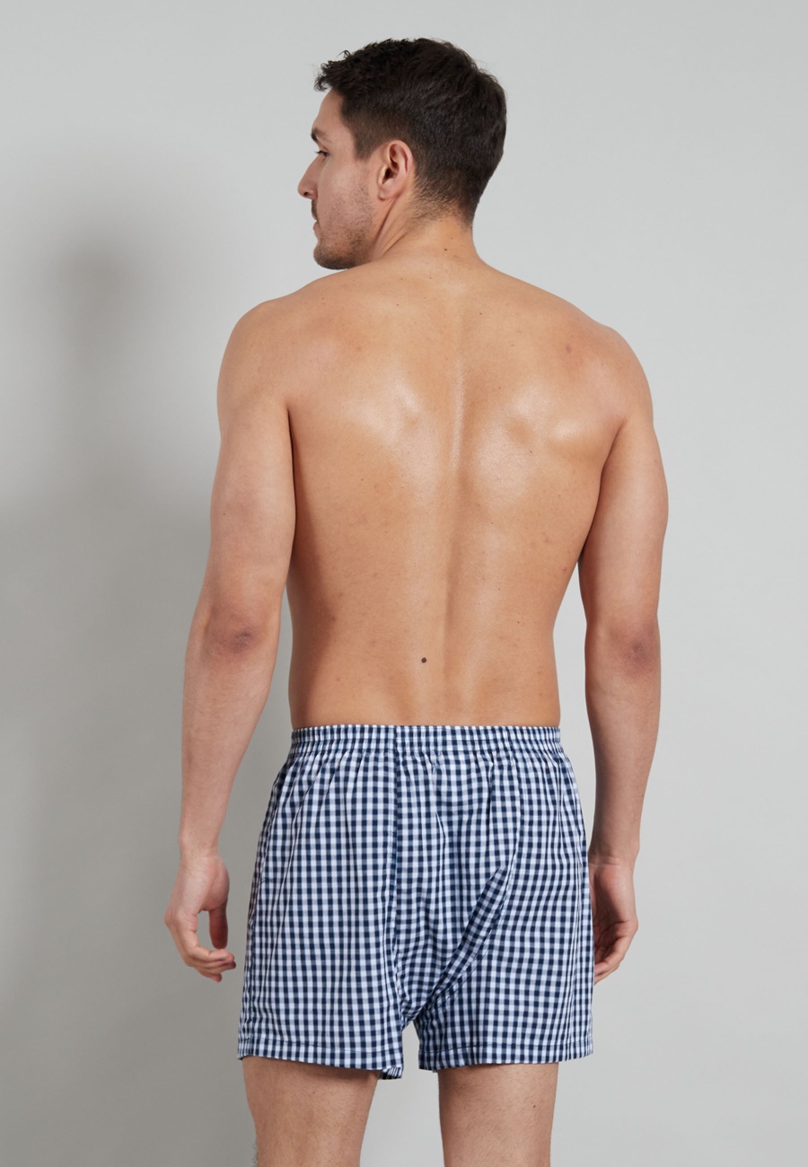 GÖTZBURG Herren Boxershort blau 4er Pack