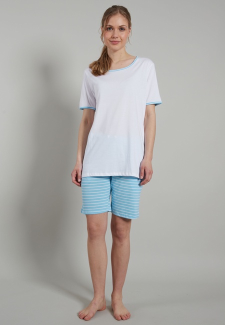 GÖTZBURG Damen Shorty blau uni