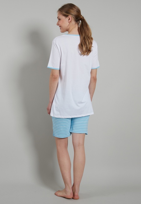 GÖTZBURG Damen Shorty blau uni