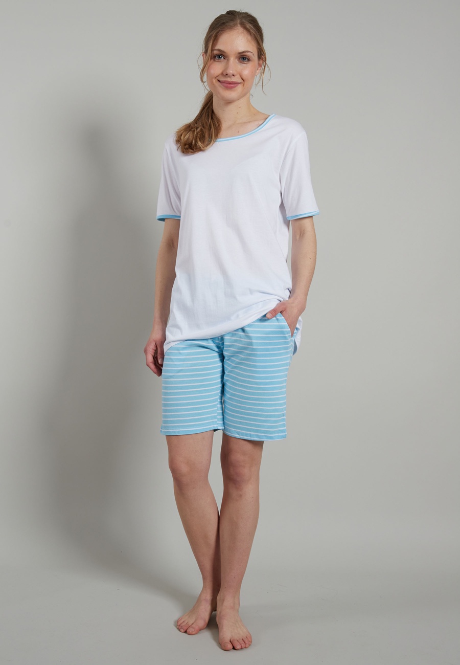 GÖTZBURG Damen Shorty blau uni
