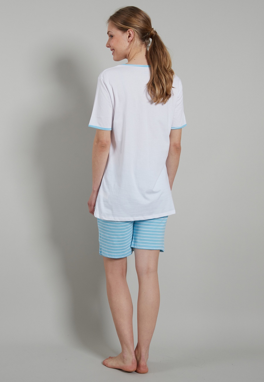 GÖTZBURG Damen Shorty blau uni