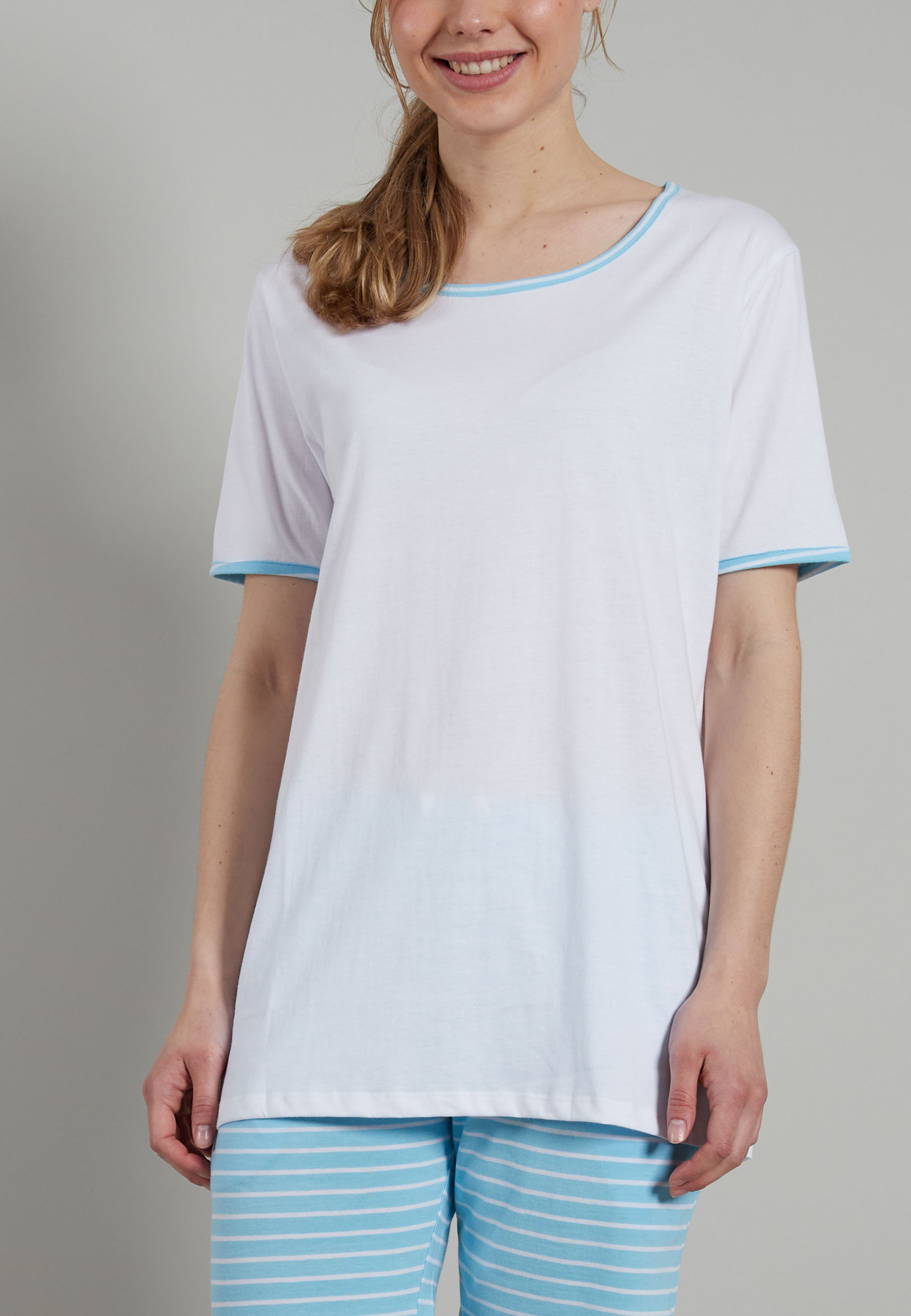 GÖTZBURG Damen Shorty blau uni