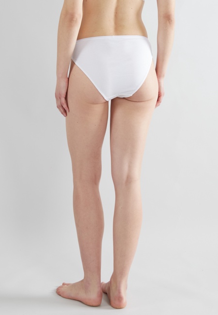 GÖTZBURG Damen Slip weiß uni 5er Pack