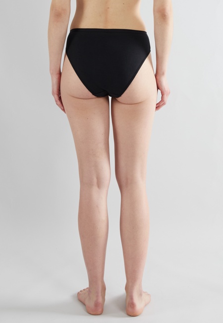 GÖTZBURG Damen Slip schwarz uni 5er Pack