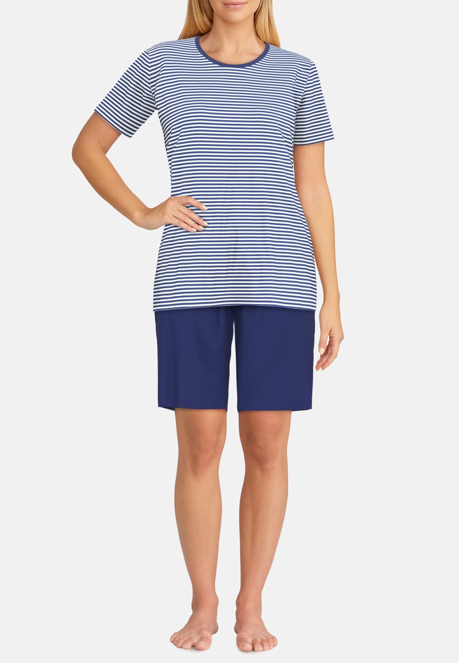 GÖTZBURG Damen Shorty blau uni