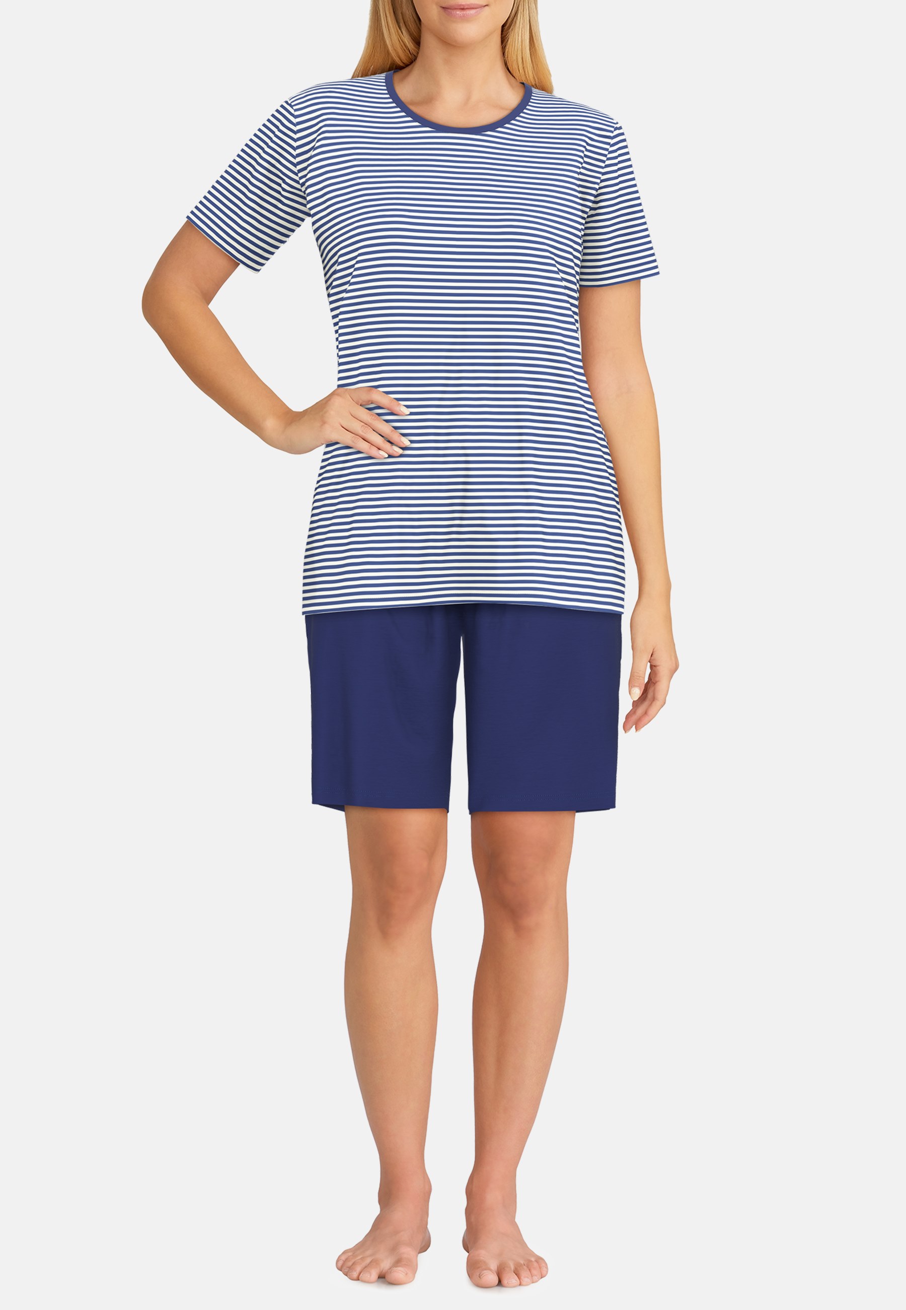 GÖTZBURG Damen Shorty blau uni