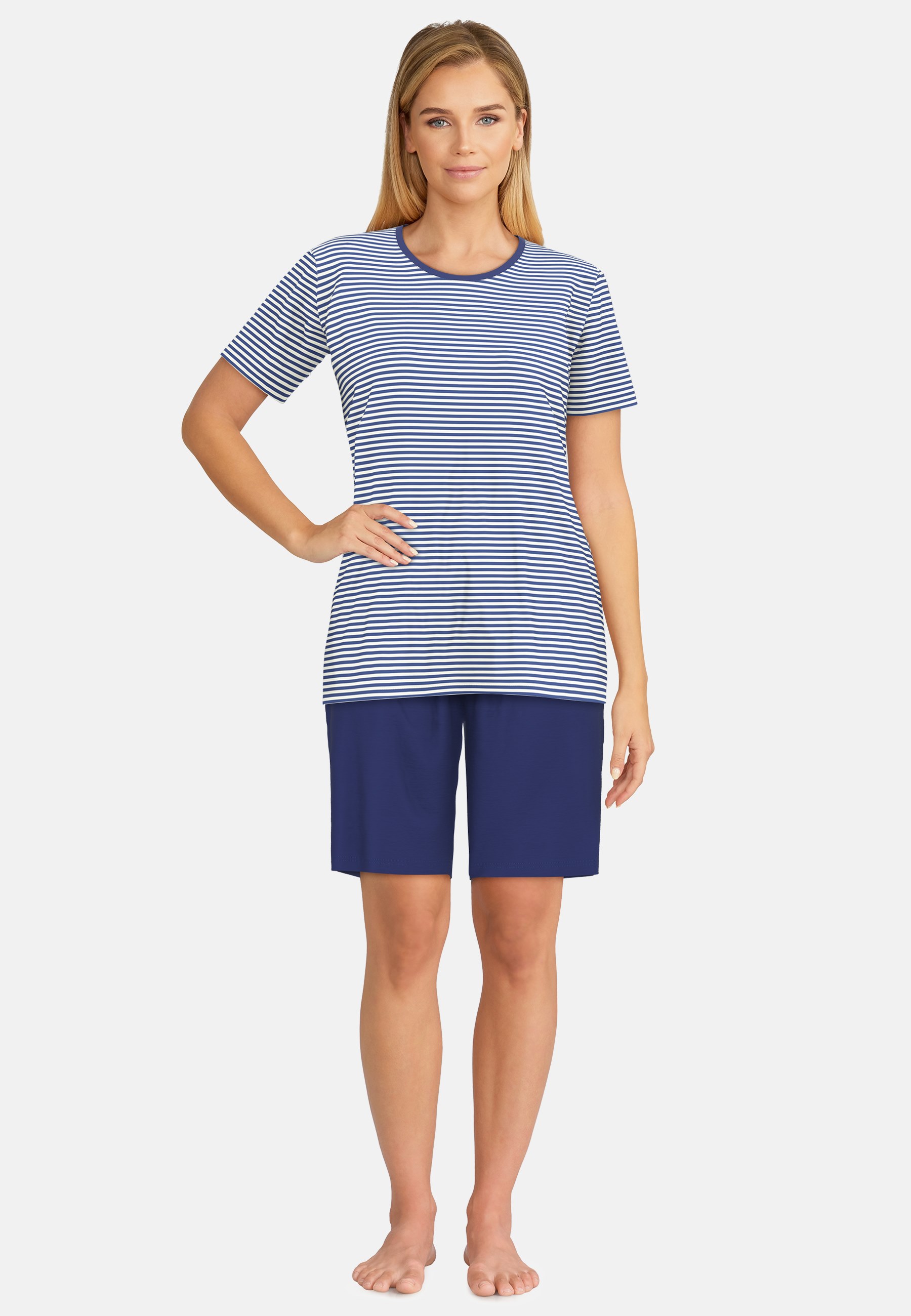 GÖTZBURG Damen Shorty blau uni