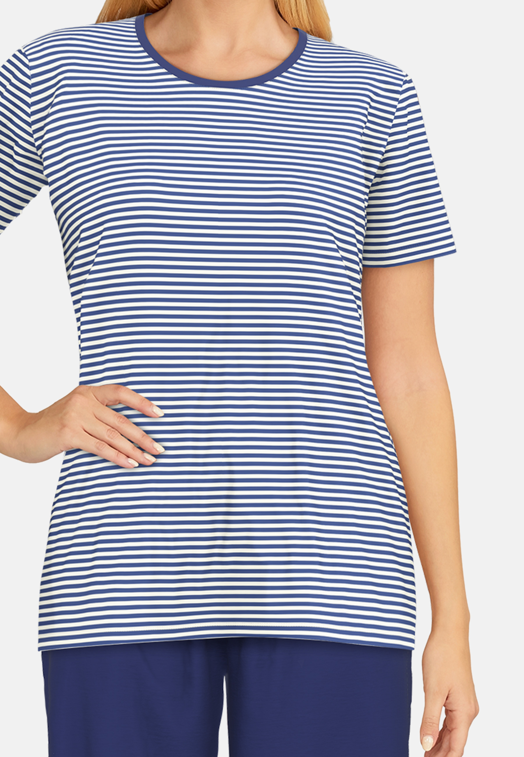 GÖTZBURG Damen Shorty blau uni