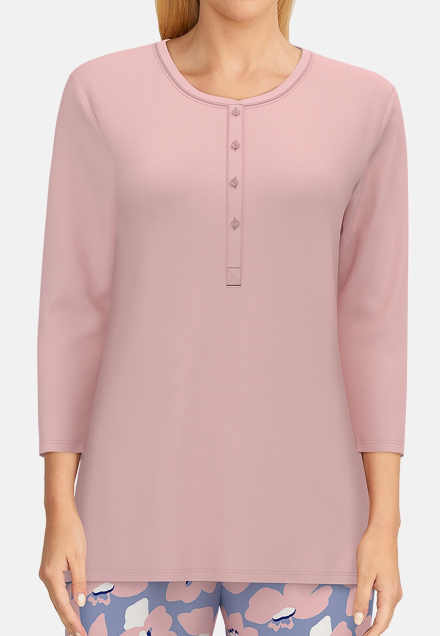 GÖTZBURG Damen Pyjama rot bedruckt