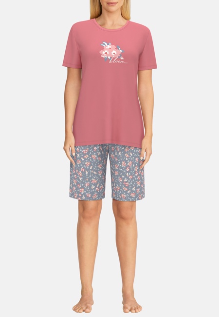 GÖTZBURG Damen Shorty blau bedruckt