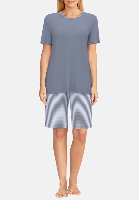 GÖTZBURG Damen Shorty blau quergestreift