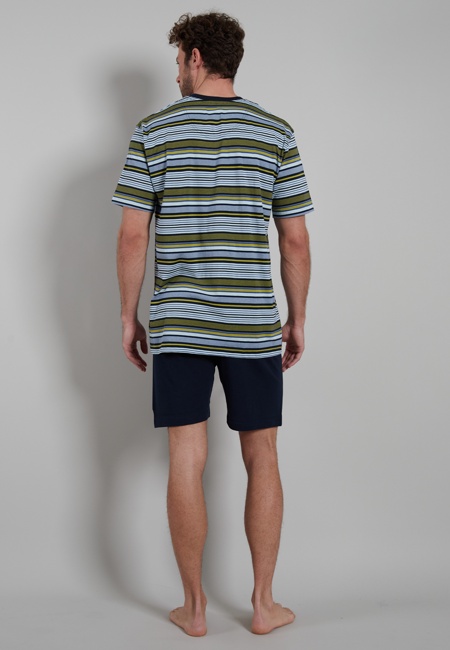 GÖTZBURG Herren Shorty blau uni