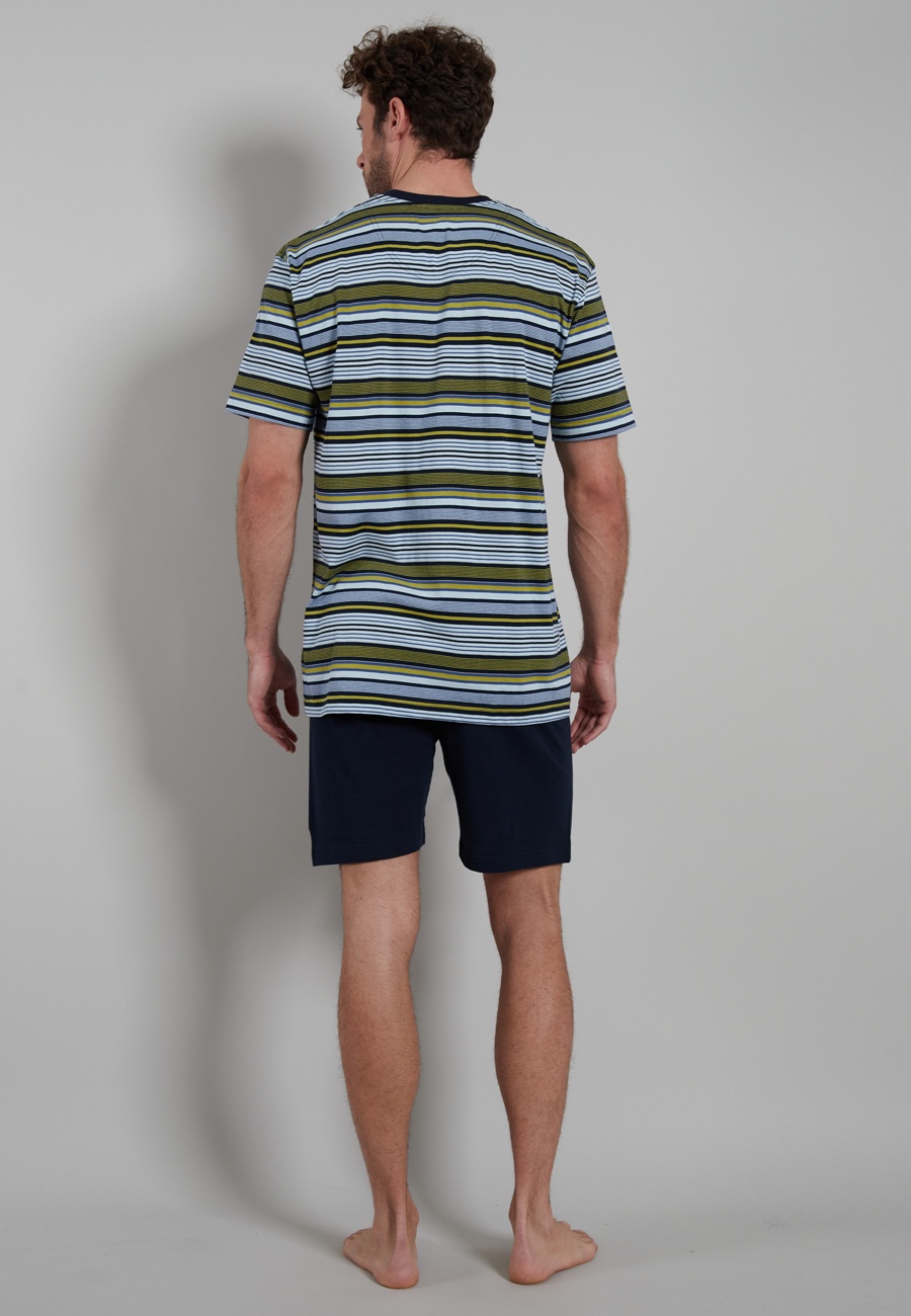 GÖTZBURG Herren Shorty blau uni