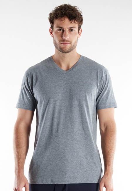 GÖTZBURG Herren T-Shirt grau uni