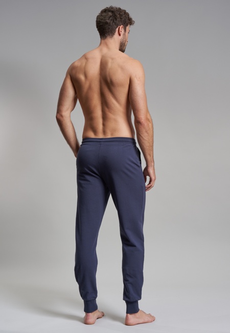 GÖTZBURG Herren Lange-Hose blau uni