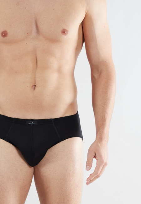 GÖTZBURG Herren Slip schwarz uni