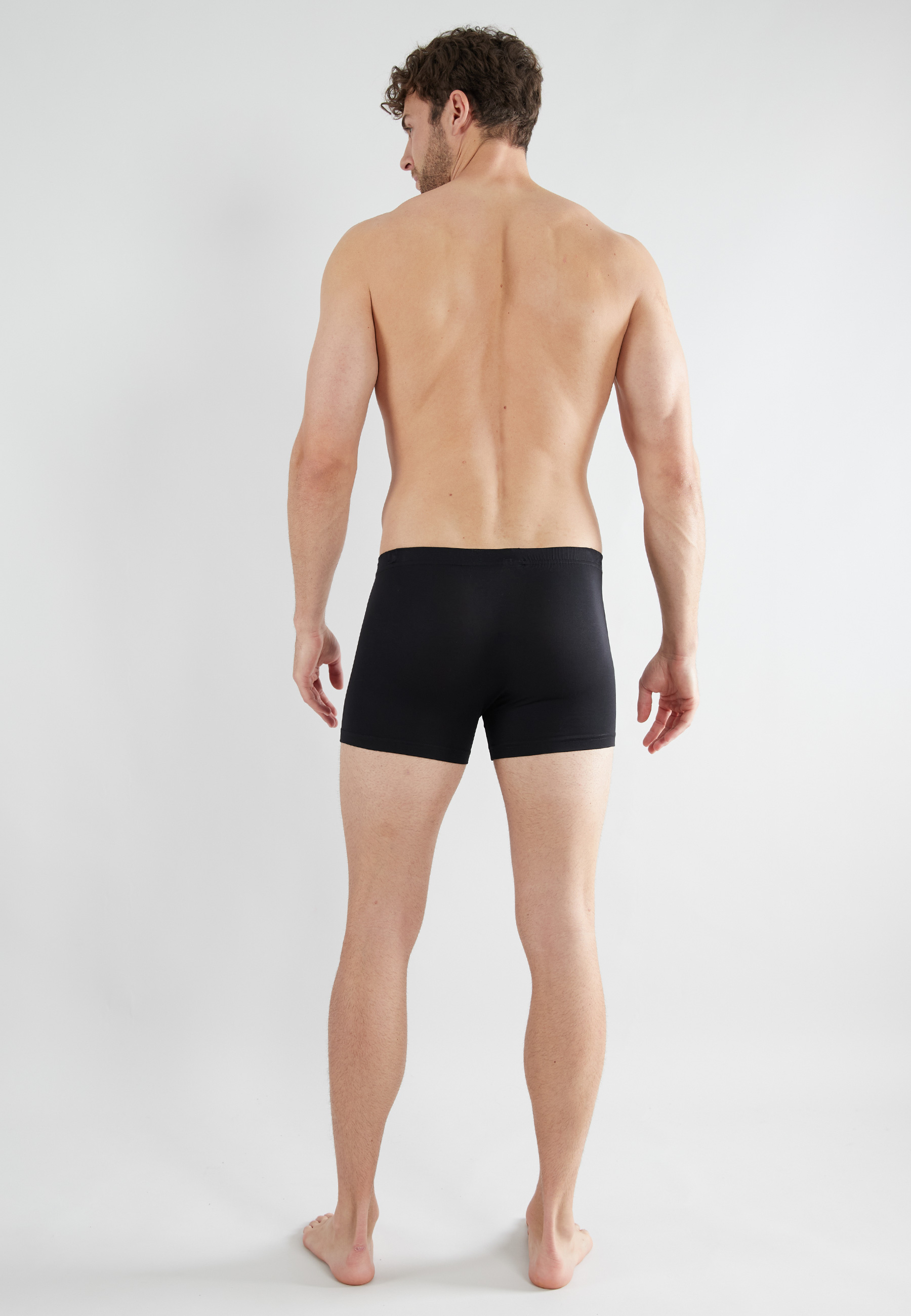 GÖTZBURG Herren Pants schwarz uni 2er Pack