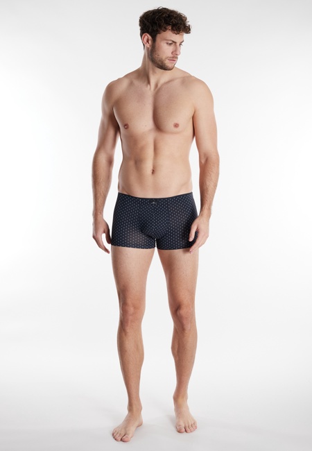 GÖTZBURG Herren Pants schwarz bedruckt