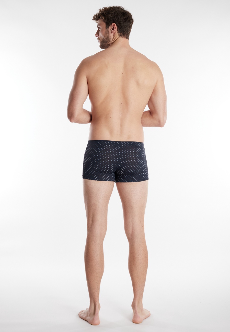 GÖTZBURG Herren Pants schwarz bedruckt