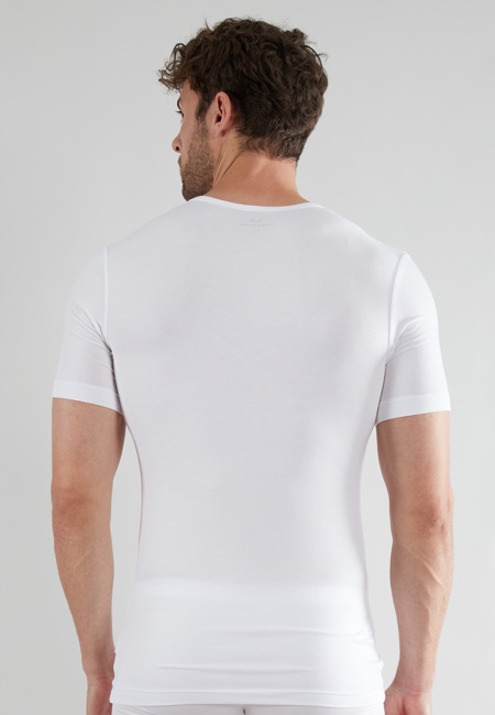 GÖTZBURG Herren Shirt weiß uni 2er Pack