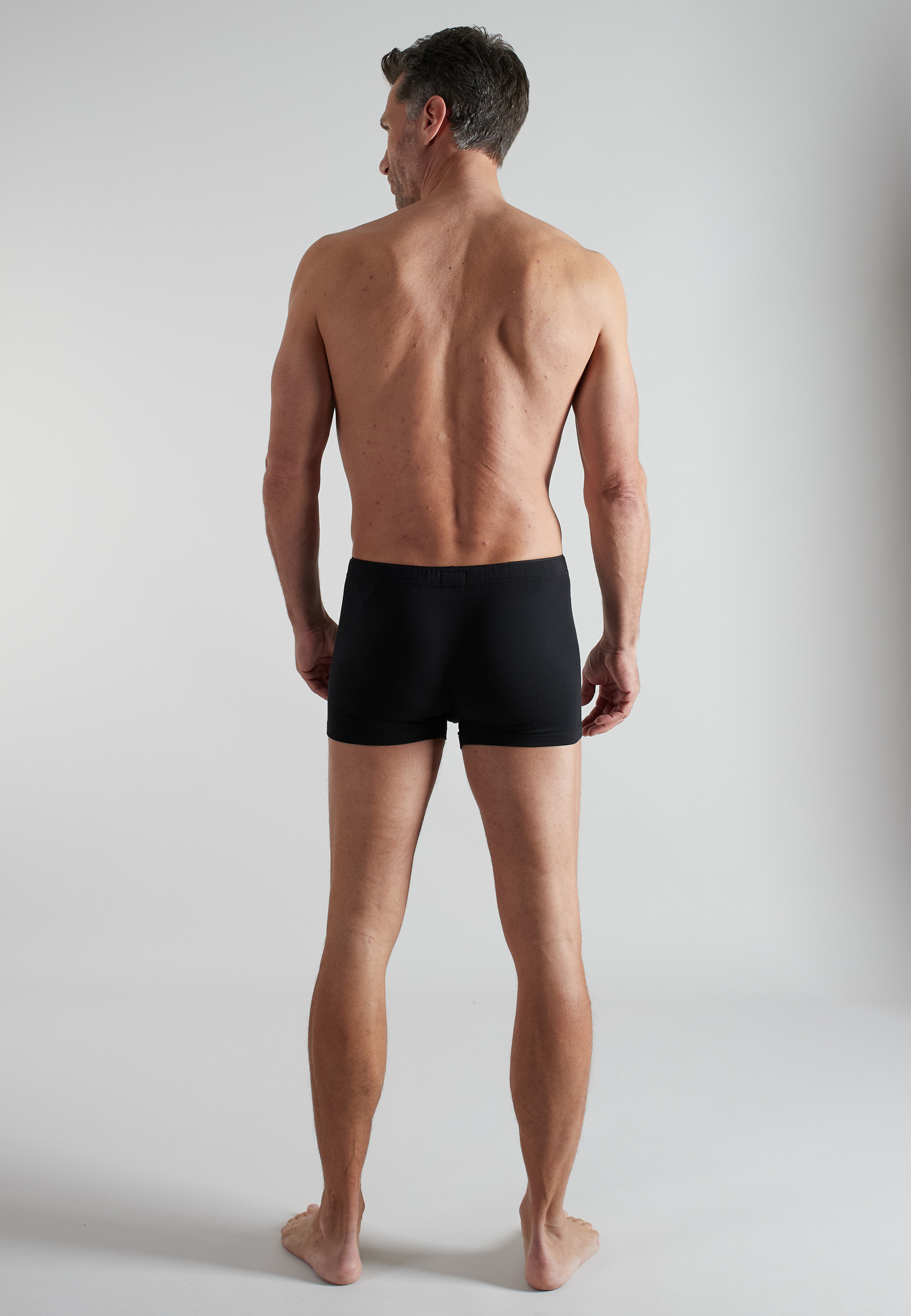 GÖTZBURG Herren Pants schwarz uni 2er Pack