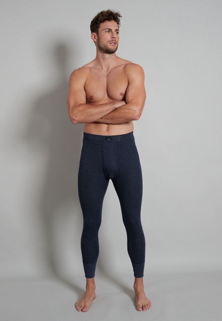GÖTZBURG Herren lange Unterhose  quergestreift 1er Pack