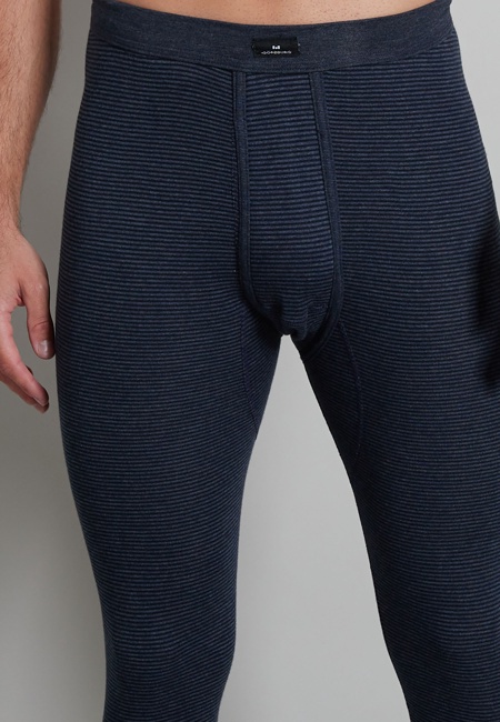 GÖTZBURG Herren lange Unterhose  quergestreift 1er Pack